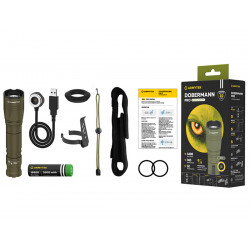 Фонарь Armytek Dobermann Pro Magnet USB Olive XHP35 HI тёплый