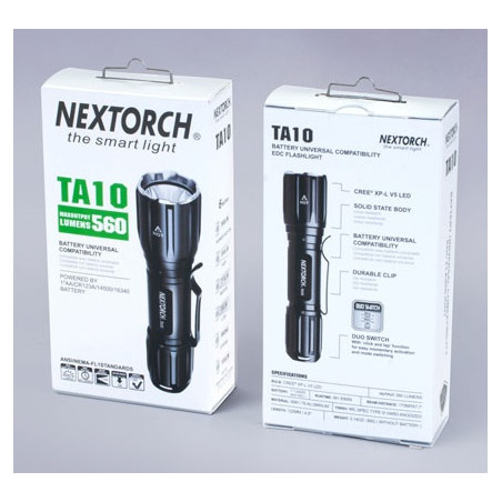 Фонарь Nextorch TA10 тактический, 560 люмен