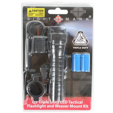 Фонарь Sightmark Q5 Triple Duty Tactical, 280 люмен