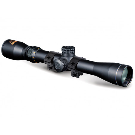 Оптический прицел Konushot 3-12x40, сетка 30-30 нить, кольца на призму 11 мм