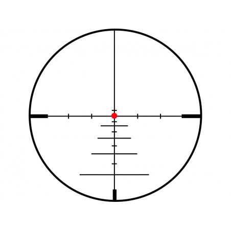 Оптический прицел Konuspro 3-9x40, сетка 550-ballistic, подсветка точки