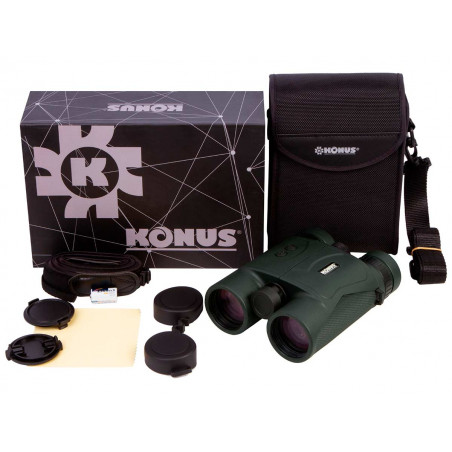 Бинокль с лазерным дальномером Konusrange-2 10x42, до 1200м