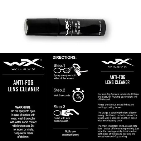 Спрей от запотевания линз "ANTI-FOG LENS CLEANER"