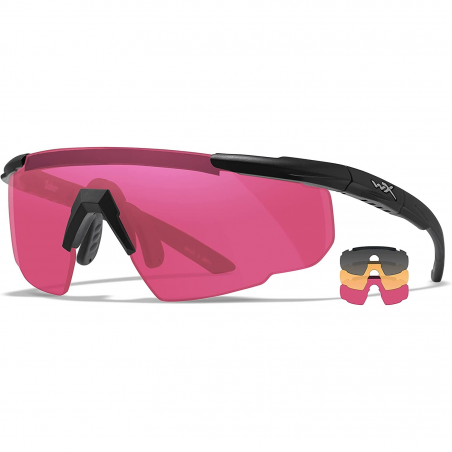 Очки защитные с набором из 3 пар линз Saber Advanced, стандарт MIL-PRF-32432/STANAG 2920&4296/ANSI Z.87/EN166