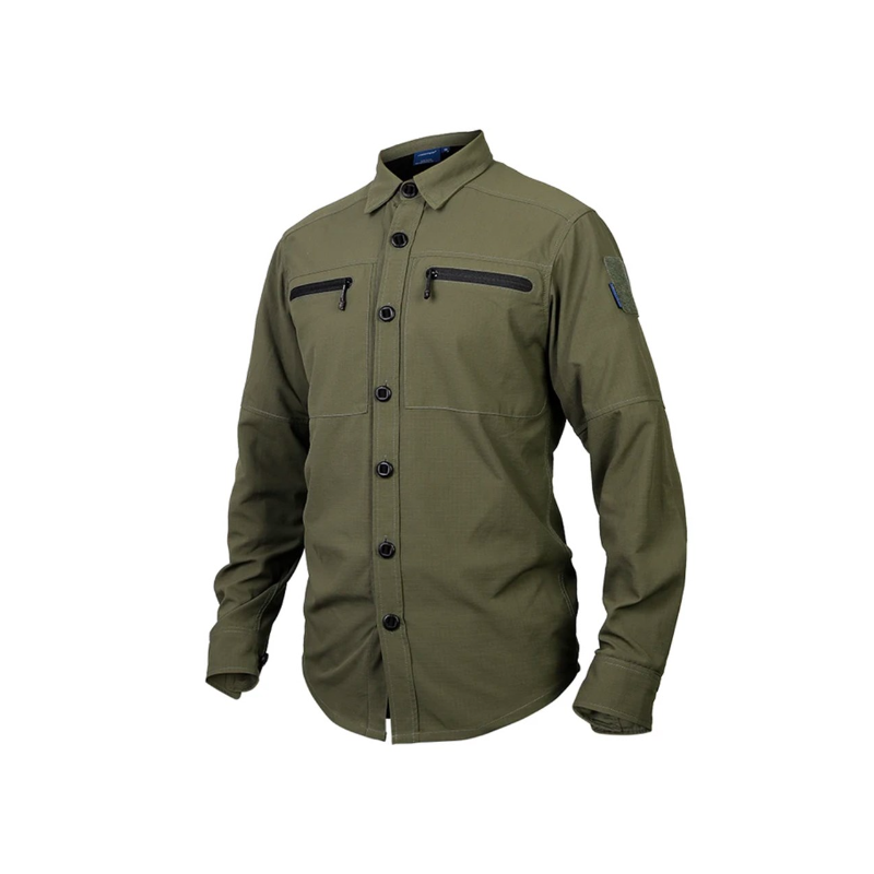 Тактическая рубашка EmersonGear Blue Label Defender Tac-Shirt (размер M цвет Olive Dark)