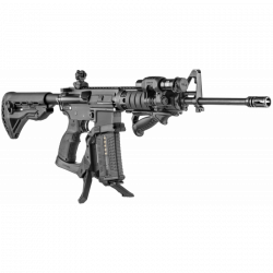 Прорезиненная рукоять-сошки "AR-Podium" Fab Defense для AR-15