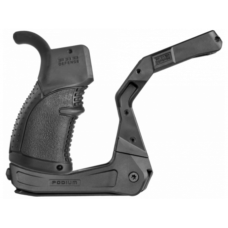 Прорезиненная рукоять-сошки "AR-Podium" Fab Defense для AR-15 без разширителя шахты