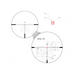 Прицел оптический Vector Optics Continental 34mm ED 1-10x28 FFP, VET-CTR (MIL)