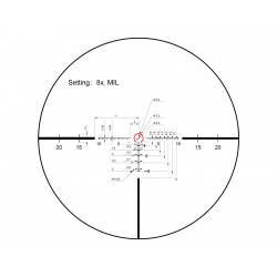 Оптический прицел Vector Optics Continental Tactical ED 1-8x24, VET-BTR (MIL)