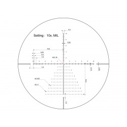 Прицел Vector Optics Veyron 10х44, SF, сетка MPR-V5 (MIL)