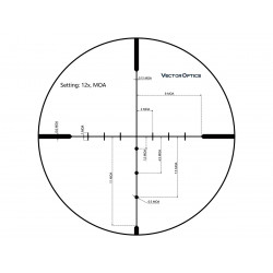 Прицел оптический Vector Optics Matiz 4-12x40, AO, VOW-10BDC (MOA)