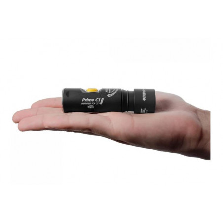 Ручной фонарь "Prime C1 Pro Magnet USB " тёплый свет, крепление на клипсу/магнит