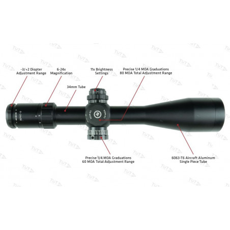 Оптический прицел CRIMSON Trace Optics 2 Series 6-24x56mm FFP MR1-MOA