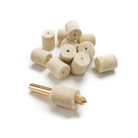 Войлочные патчи кал. 9.3/.366ТКМ/.375 CheyTac диаметр 10,5 мм, ЧистоGun (500 шт)