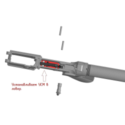 Регулируемый УСМ для AR-15 M.A.R.S. BLACK 223 L.A.Customs для AR-15 M.A.R.S.