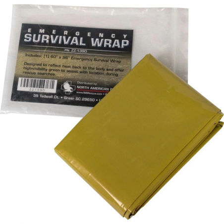 Спасательное одеяло NAR Emergency Survival Wrap, США