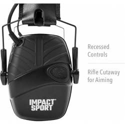 Активные защитные наушники "Impact Sport", шумоподавление (SNR) 25 dB