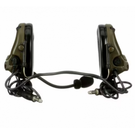 Активные защитные наушники "ComTac V" Headset Neckband, DualDL, B-Band, шумоподавление (NRR) 22 dB, олива