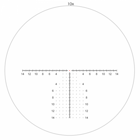 Оптический прицел ARTELV CRS (b) 1-10x28 FFP, 34 mm, с подсветкой