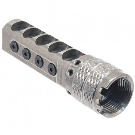 Реактивный ДТК "Ridge LAC0143" кал.5.45/.223, резьба M24x1,5 для АК/Сайга исп.30 (титан)