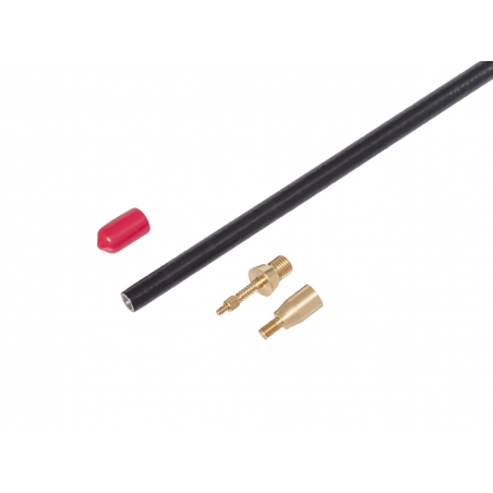 Шомпол в оплетке, диаметр 8,5 мм, длина 65 см калибр .12-.20 резьба M5 (мама), ЧИСТОGUN