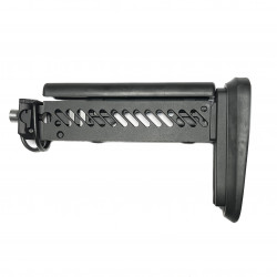 Телескопический нескладной приклад ПТ-1 с вырезом под колодку для АК-74/АКМ