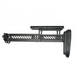 Телескопический нескладной приклад ПТ-1 с вырезом под колодку для АК-74/АКМ