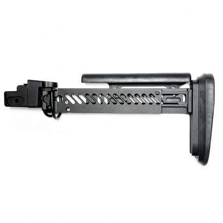 Телескопический нескладной приклад ПТ-1 с вырезом под колодку для АК-74/АКМ