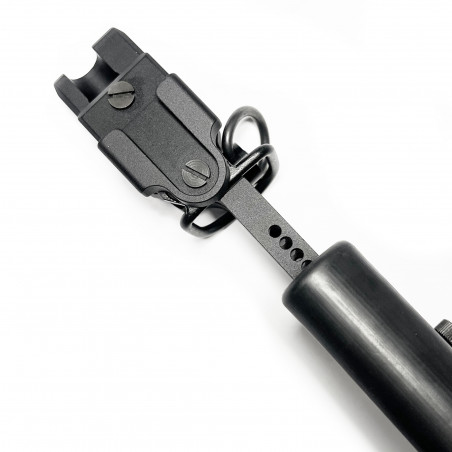 Телескопический нескладной приклад ПТ-1 с вырезом под колодку для АК-74/АКМ