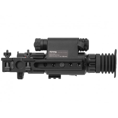 Тепловизионный прицел Sytong HT-70LRF 5-20 день/ночь, 940нм, лазерный дальномер, ЛЦУ