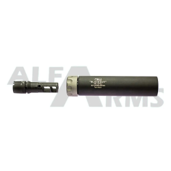 Реактивный ДТК Alfa Arms с наплывом кал. 5.45x39/.223 резьба 24x1.5R (30/33 исп)