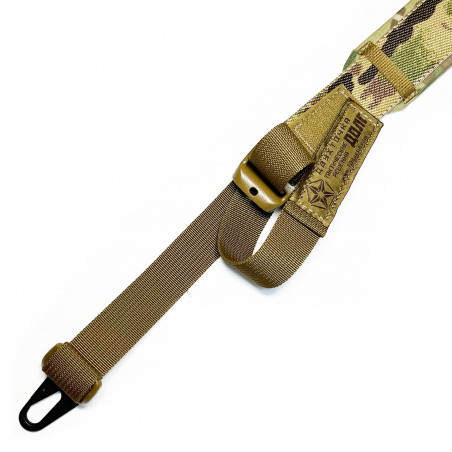 Оружейный ремень "Двухточка, штурм" (несъемный карабин), мультикам