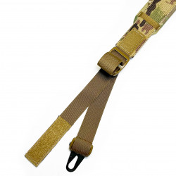 Оружейный ремень "Двухточка, штурм" (несъемный карабин), мультикам