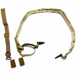 Оружейный ремень "Двухточка, штурм" (несъемный карабин), мультикам