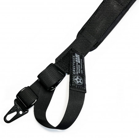 Оружейный ремень "Двухточка, штурм" (несъемный карабин)