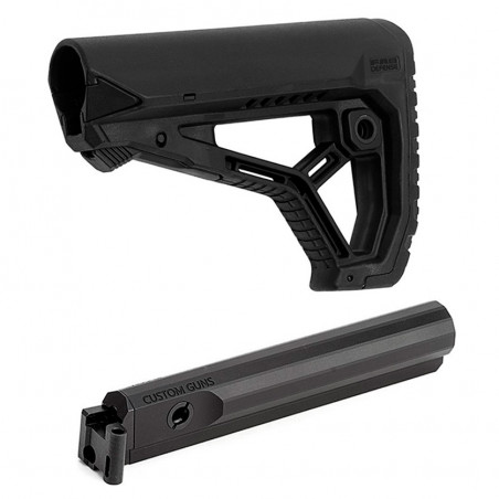 Комплект из адаптера приклада с трубой CG701 прикладом GL-CORE для АК/Сайга исп. 030