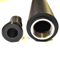 Полуинтегральный ДТКП с муфтой для ствола без резьбы, калибр 30-06 SPRG 