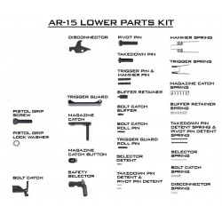 Набор Запчастей AR-15 LOWER...