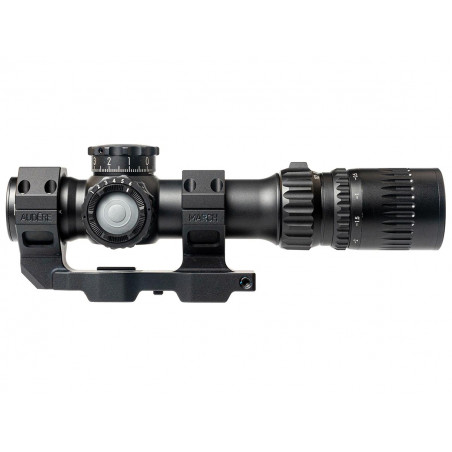 Прицел March-F 1-10x24 Shorty DR-1 FFP+SFP 30 мм, с кронштейном