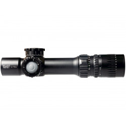 Прицел March-F 1-10x24 Shorty DR-TR1 FFP+SFP 30 мм, с кронштейном