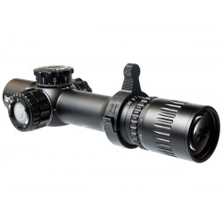 Прицел March-F 1-10x24 Shorty DR-TR1 FFP+SFP 30 мм, с кронштейном