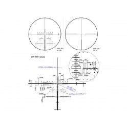 Прицел March-F 1-10x24 Shorty DR-TR1 FFP+SFP 30 мм, с кронштейном