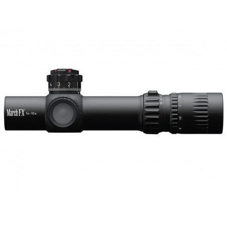 Прицел March-FX 1-10x24 Shorty DR-TR1F FFP+SFP 34 мм