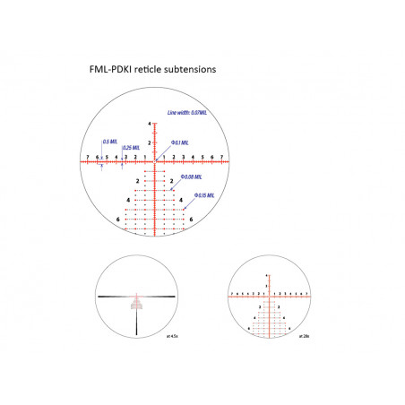 Прицел March-FX 4.5-28x52 FML-PDKI FFP 34 мм