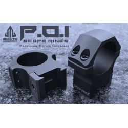Кольца UTG PRO P.O.I 25,4мм на Picatinny, средние
