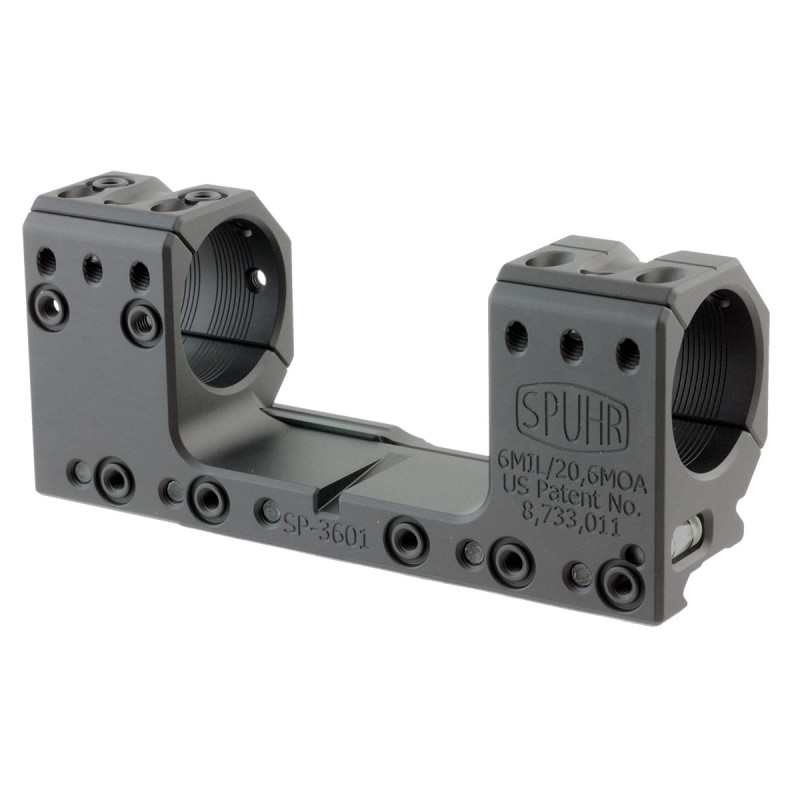 Кронштейн SPUHR Scope Mount 30мм на Picatinny, h15мм, 6 MIL/20.6 MOA
