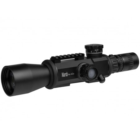 Прицел March Genesis 4-40x52 FML-TR1 FFP на Picatinny 0.1Mil
