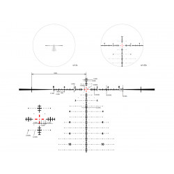 Прицел March Genesis 6-60x56 FML-TR1 FFP на Picatinny 0.05Mil