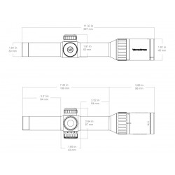 Оптический прицел Vector Optics Continental x8 Hunting ED 1-8x24, G4 Fiber