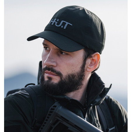Бейсболка H.U.T. Cap, мембранная, тёмно-зелёная